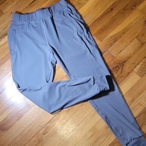 Alphalete high waisted grey joggers